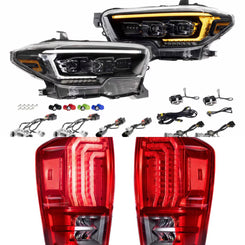 XB Evo Headlight & Tail Light Combo Kit | 16-23 Tacoma