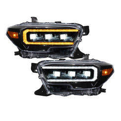 Selectable DRL LED Projector Headlights | 16-23 Tacoma