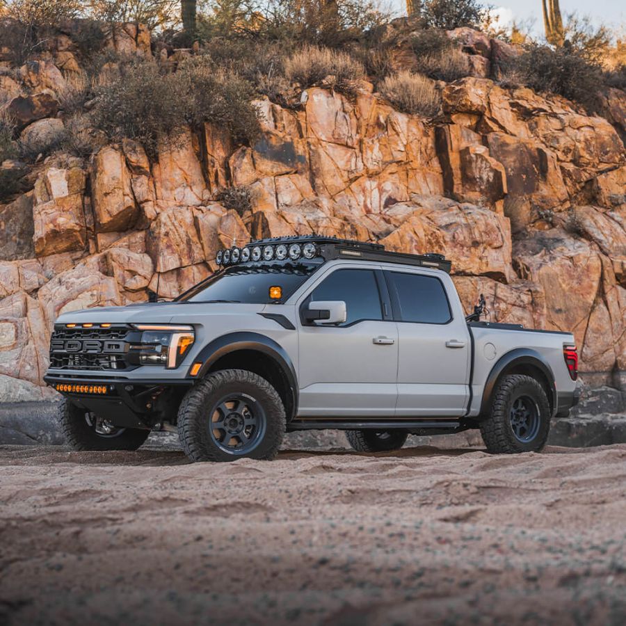 17-20 F150 Raptor Roof Racks – Hotshot Offroad