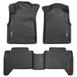 WeatherBeater Combo Black Floor Liners (Dbl Cab) | 05-15 Tacoma
