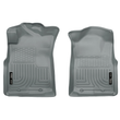 WeatherBeater Front Grey Floor Liners (Acc/Dbl/Std Cab) | 05-15 Tacoma