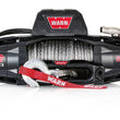 WARN VR EVO 10-S 10,000 lb truck, Jeep, and SUV winch with 90 ft synthetic rope and hawse fairlead