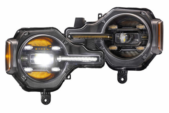 XB LED Headlights (White DRL) | 2021+ Bronco