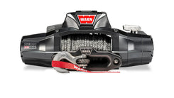 WARN ZEON XD 12-S 12,000 lb truck, Jeep, and SUV winch with 80 ft synthetic rope and hawse fairlead