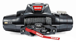 WARN ZEON XP 10-S 10,000 lb truck, Jeep, and SUV winch with 100 ft synthetic rope and hawse fairlead