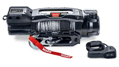 WARN ZEON XC 10-S 10,000 lb truck, Jeep, and SUV winch with 100 ft synthetic rope and hawse fairlead