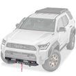 Ghosted view of the WARN Semi-Hidden Winch Mount Kit for 2025-2026 Toyota 4Runner