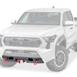 Ghosted view of the WARN Semi-Hidden Winch Mount Kit for 2024-2026 Toyota Tacoma