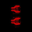 LUXX-Series LED Tail Lights Black-Red | 14-21 Tundra