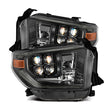 MK II NOVA-Series LED Projector Headlights Alpha-Black | 14-21 Tundra