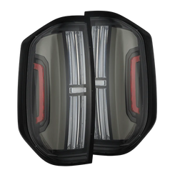 NOVA-Series Prismatic LED Tail Lights Black | 14-21 Tundra