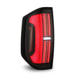 NOVA-Series Prismatic LED Tail Lights Black-Red | 14-21 Tundra