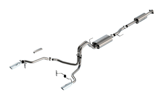 Catback Exhaust System Touring (2.7L & 3.5L) | 2021+ F150
