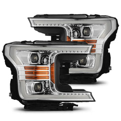 PRO-Series Halogen Projector Headlights (Chrome) | 18-20 F150