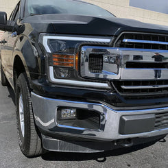 PRO-Series Halogen Projector Headlights (Jet Black) | 18-20 F150