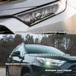 NOVA Series (Low Trim) LED Projector Headlights - Alpha Black | 2019+ Rav4