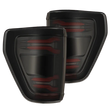 LUXX Series LED Tail Lights (Black-Red) | 2024+ F150/Raptor