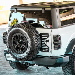 Nova Series Alpha Black Prismatic LED Tail Lights | 2021+ Bronco