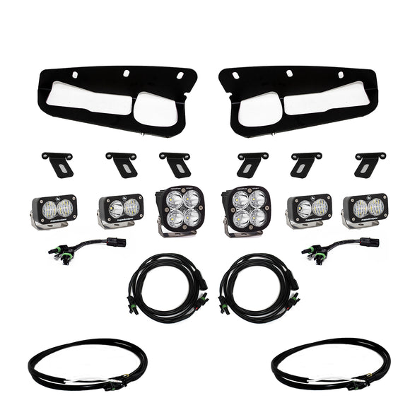 Squadron Sport/S2 Sport Fog Light Kit (OEM Steel Bumper) | 2021+ Bronco