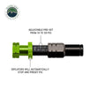 4 Piece Adjustable Tire Deflator Kit & Storage Bag - (PSI 10-30 lbs.)