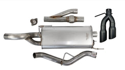 Cat-Back Active Ready Exhaust Kit (Side Exit, Black Tip) | 2021+ F150
