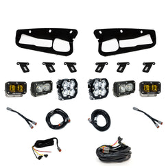Squadron 2.0 Pro/S2 Pro/S2 SAE "Pro" Fog Light Kit (w/ Steel Bumper) | 2021+ Bronco