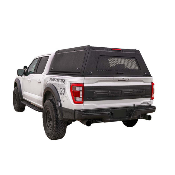 Expedition Cap w/ Full Wing Doors, LED Third Brake Light, and Windows | 2021+ F150