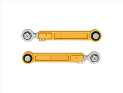 Rear Billet Upper Link Kit (Gold Anodized) | 22+ Tundra / 24+ Tacoma / 24+ Land Cruiser / 24+ GX550