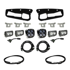 Squadron SAE/S2 Dual Sport Fog Light Kit (OEM Steel Bumper) | 2021+ Bronco