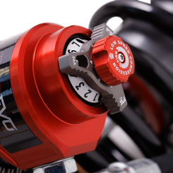 3.2 Factory Race Internal Bypass DSC EVO Coilovers Front Pair component detail for 2024+ Tacoma
