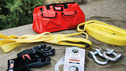 Additional view of the WARN Medium Duty Recovery Kit winch rigging kit