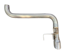 King of the Hill Axle Back Single Tip | 2021+ Bronco