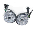 Plug N Play Quatro Fog Light Kit installation and output image