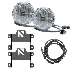 Plug N Play Quatro Fog Light Kit - White SAE Only