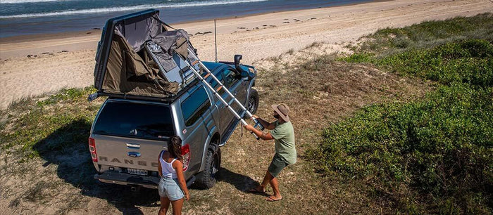 arb esperance roof tent Esperance Hard Shell Roof Top Tent – Hotshot Offroad