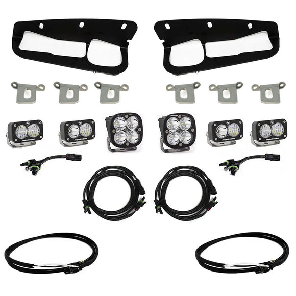 Squadron Pro/Dual S2 Sport Fog Light Kit (OEM Steel Bumper) | 2021+ Bronco