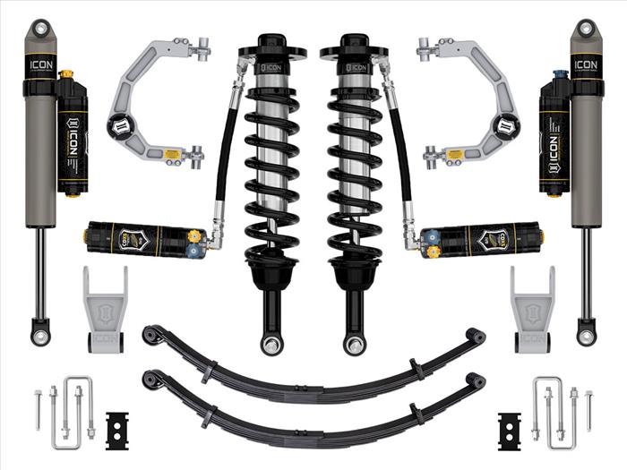 Stage 4 CDXS Tubular Kit w/ Leaf Packs (Tremor) | 2021+ F150