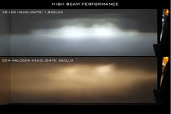 XB LED Headlights (Amber DRL) | 17-19 Super Duty