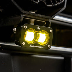 S2 SAE LED Auxiliary Light Pod Pair | White or Yellow