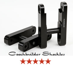 +1” SHACKLE KIT (PROVIDES .625” OF ACTUAL LIFT) | 14-21 Tundra