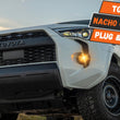 Plug N Play Quatro Fog Light Kit for 14-21 Tundra installation and output image