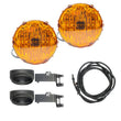 Plug N Play Quatro Fog Light Kit for 14-24 4Runner - Amber SAE Only