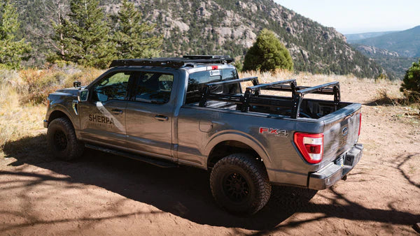 Blue Raptor Bed Rack Mid Height PAK System Bed Rack | 15+ F150/Raptor – Hotshot Offroad
