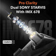 G900Pro 12MP WiFi Touchscreen Rearview Mirror Dash Cam