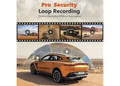 G900Pro 12MP WiFi Touchscreen Rearview Mirror Dash Cam