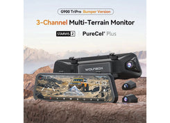 G900TriPro Bumper Version 3-Channel Mirror Dash Cam