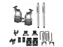 Lowering Kit w/ Street Performance Shocks (2" Front, 4.5" Rear) 2WD | 2021+ F150