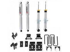 Lowering Kit w/ Street Performance Struts & Shocks (1-3.5" Front, 4.5" Rear) 2WD | 2021+ F150
