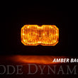 SSC2 SAE Yellow Flush Mount LED Pod (Pair)