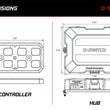 D-Switch Hub Mounting Kit | 2022+ Toyota Tundra